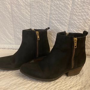Steve madden leather ankle boots